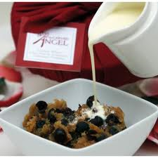 White Chocolate & Cranberry Christmas Pudding from The Carved Angel