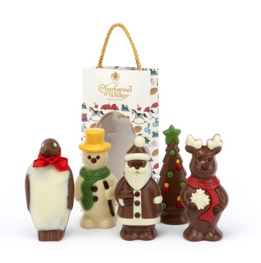 Charbonnel et Walker Chocolate Christmas Figurines