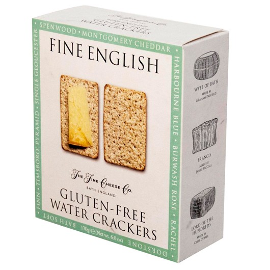 Gluten-Free Water Crackers from The Fine Cheese Co