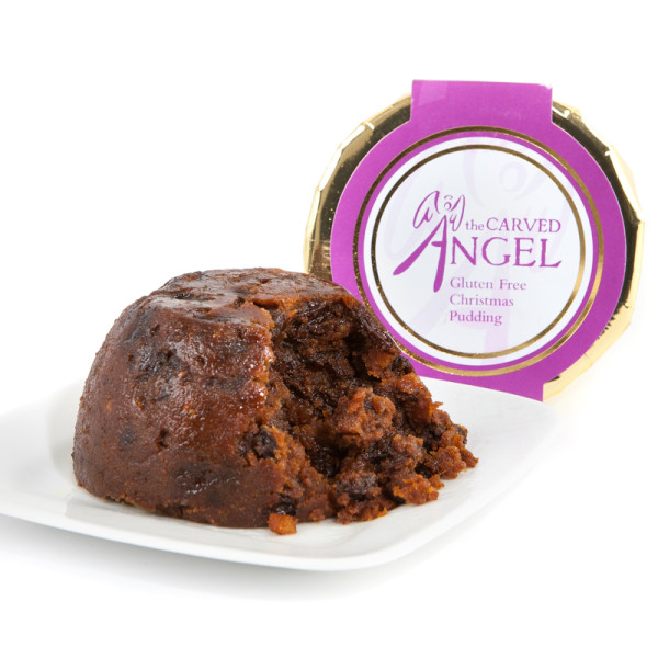 GLUTEN FREE CHRISTMAS PUDDING FROM THE CARVED ANGEL